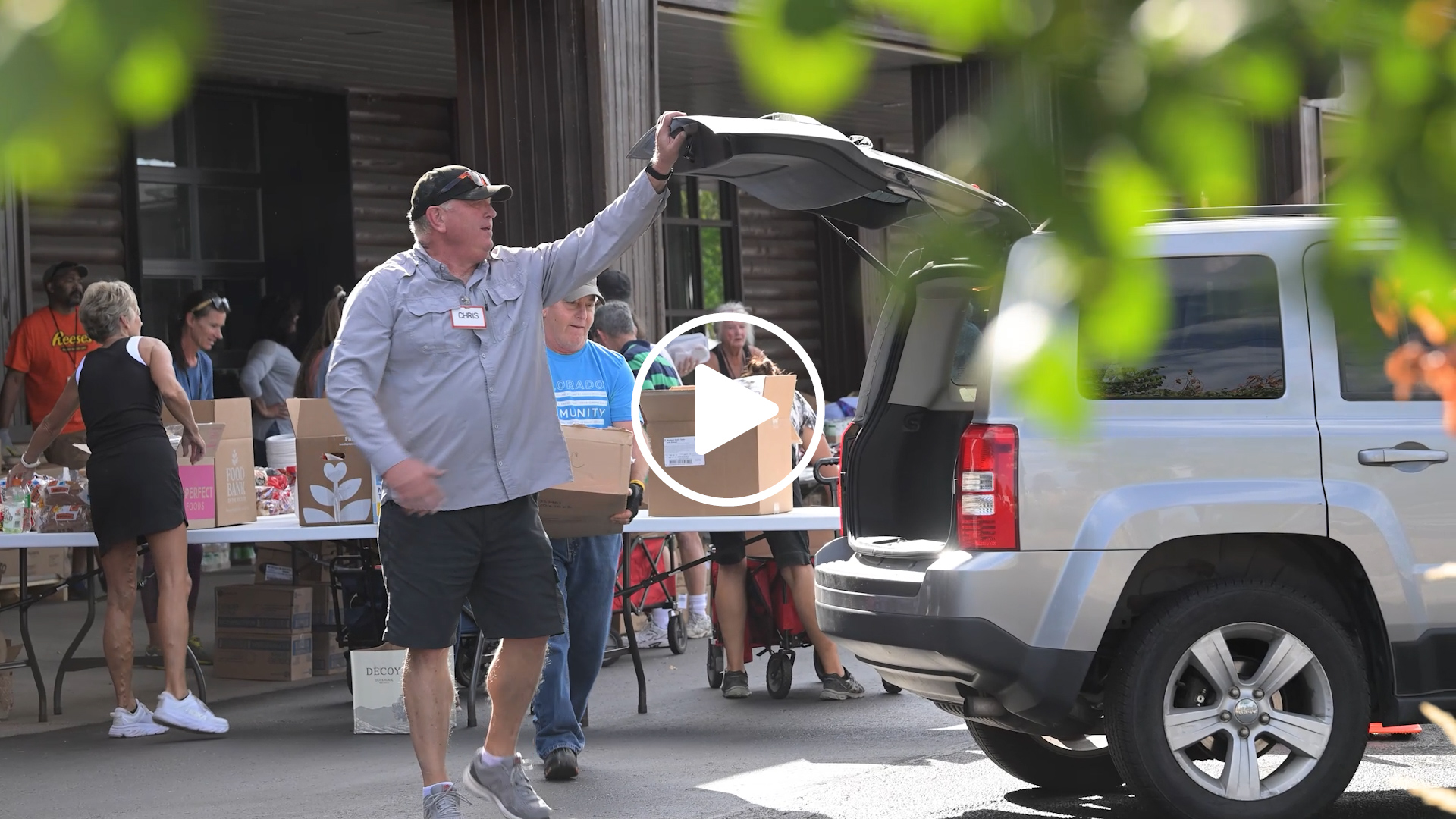 Food distribution site